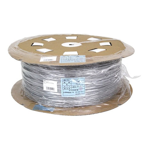 網押えゴム グレー 3.5mm×300m