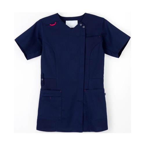 女子スクラブ ネイビー M SH−532