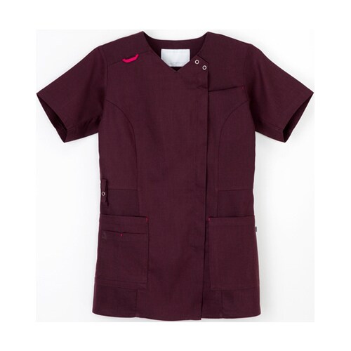 女子スクラブ パープル L SH−532