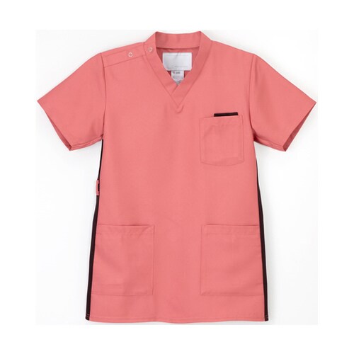 男女兼用スクラブ クラウディピンク BL