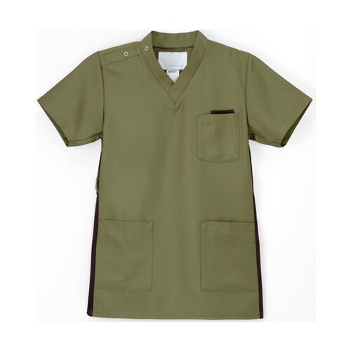 男女兼用スクラブ オリーブ SS RT−