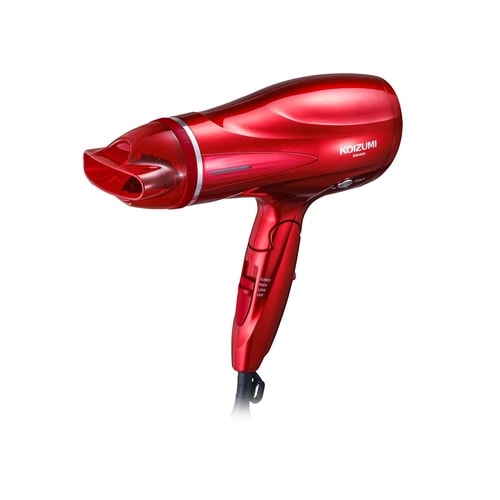 マイナスイオンヘアドライヤー レッド K