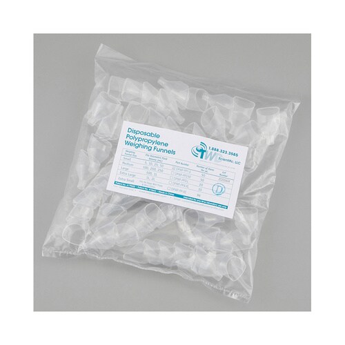 プラスチック秤量皿ロート DPWF−PP