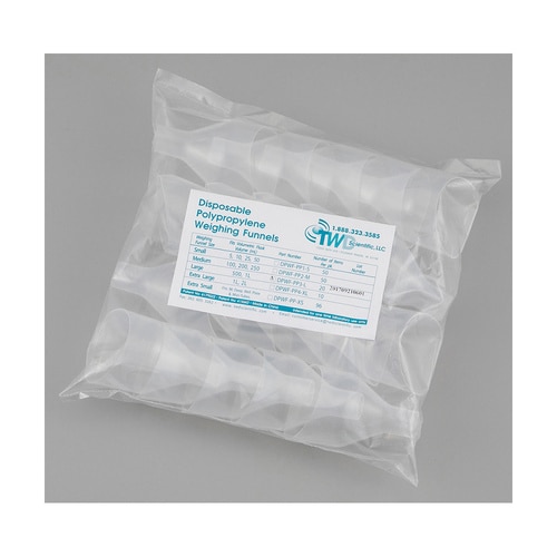 プラスチック秤量皿ロート DPWF−PP