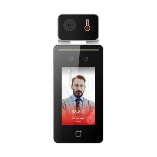 顔認識端末型サーモグラフィー カメラ分離