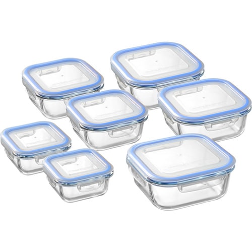 レッシュ 耐熱ガラス容器7点セット ME