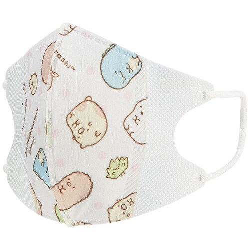 子供立体マスク 84枚入 すみっコぐらし