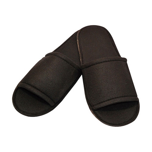 不織布スリッパ 茶(袋入) 1箱(250