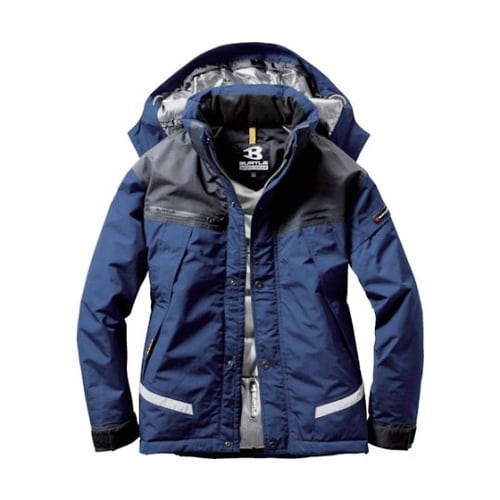 防水防寒ジャケット ネイビー 7610−