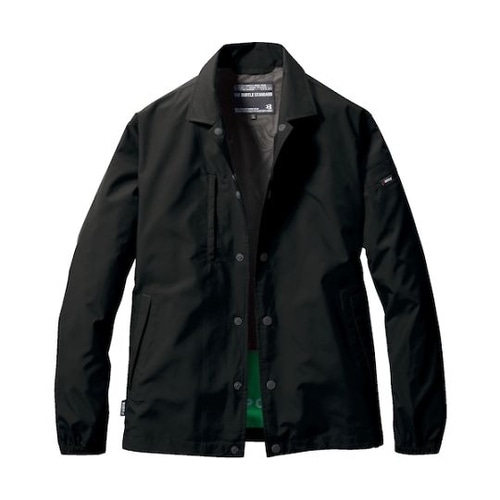 コーチジャケット(ユニセックス) ブラッ