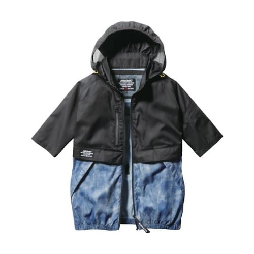 AC半袖ブルゾン インディゴ AC117