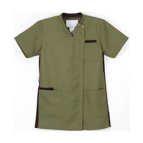 男女兼用スクラブ オリーブ BL RT−