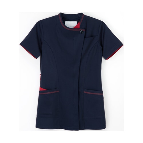 女子スクラブ ネイビー M RF−548