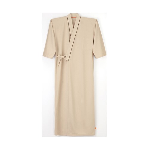 患者衣ゆかた型 ベージュ S MG−15