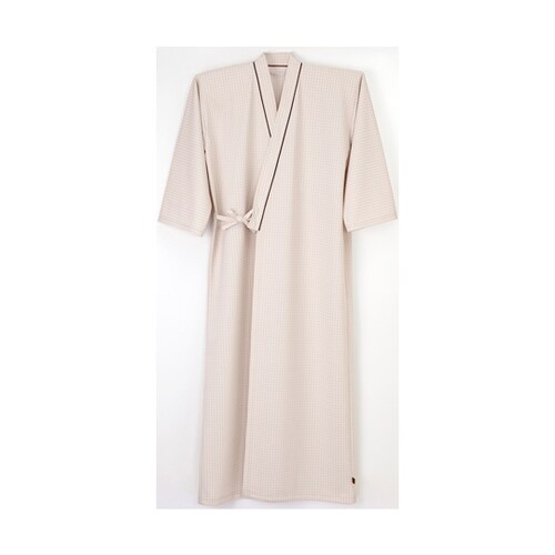 患者衣ゆかた型 ベージュ M FG−15