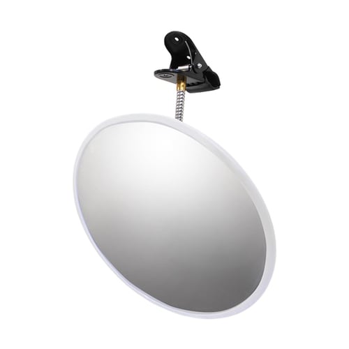 防犯ミラー クリップタイプ Φ440 白