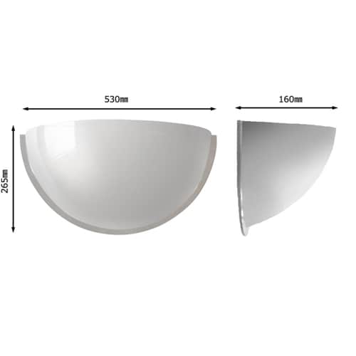 半球ミラー ハーフ マグネットタイプ 1