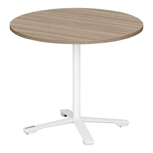 ホバーテーブル 十字脚 円形 キャスター