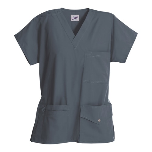 スクラブ 6ポケット Z1J15 ピュー