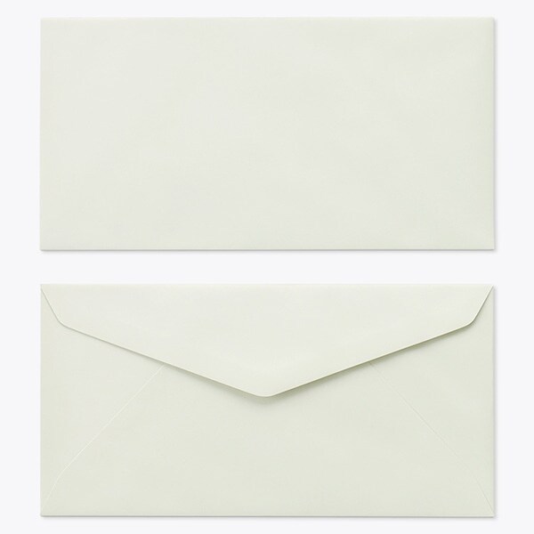 洋長3封筒 ダイヤ ECグレー100 500枚