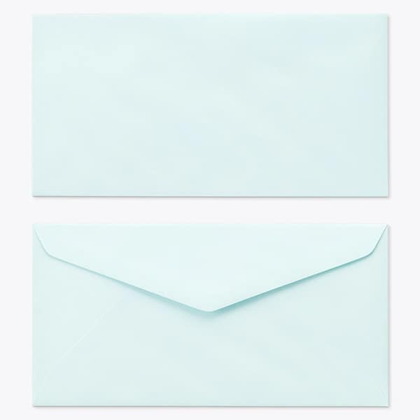 洋長3封筒 ダイヤ ECブルー100 500枚