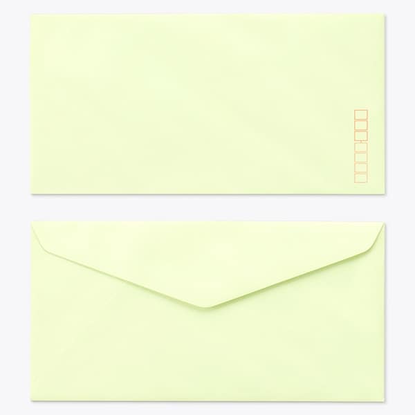 洋長3封筒 ダイヤ ECウグイス 〒 500枚