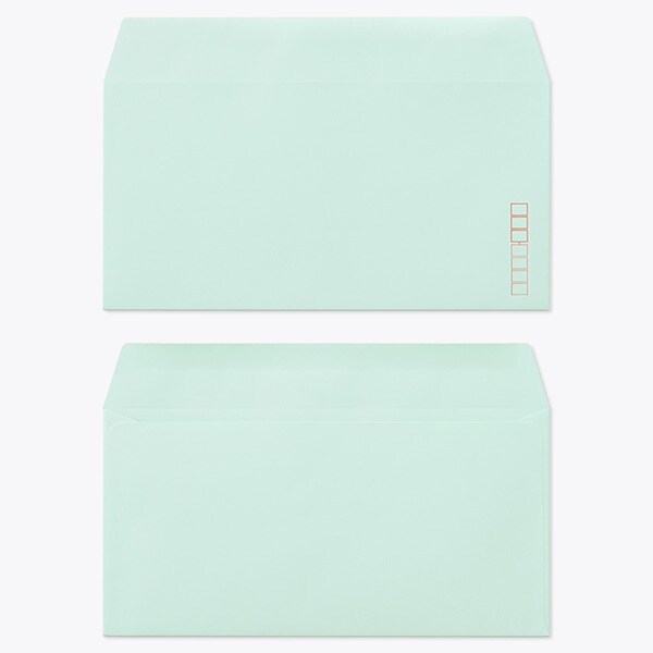 洋長3封筒 ECグリーン100 枠入 1000枚
