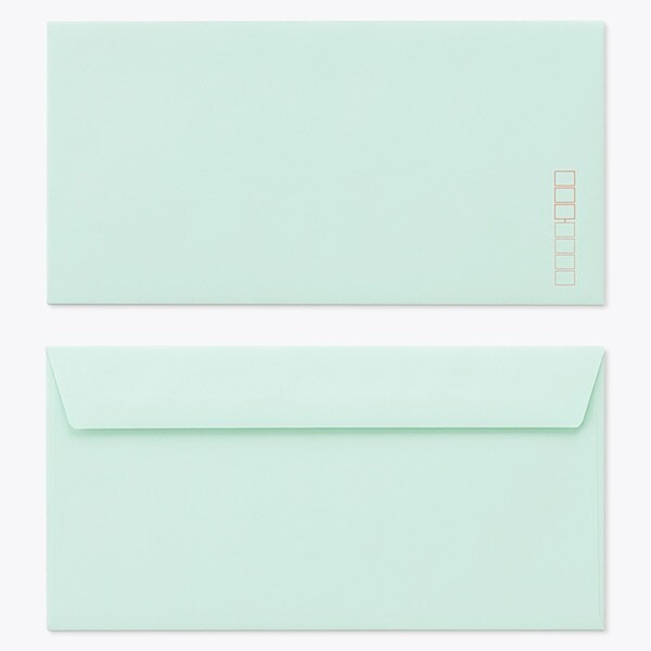 洋長3封筒 FF ECグリーン 〒 1000枚