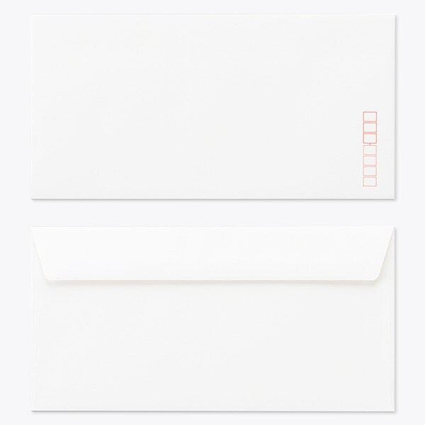 洋長3封筒 FF ECホワイト 〒 1000枚