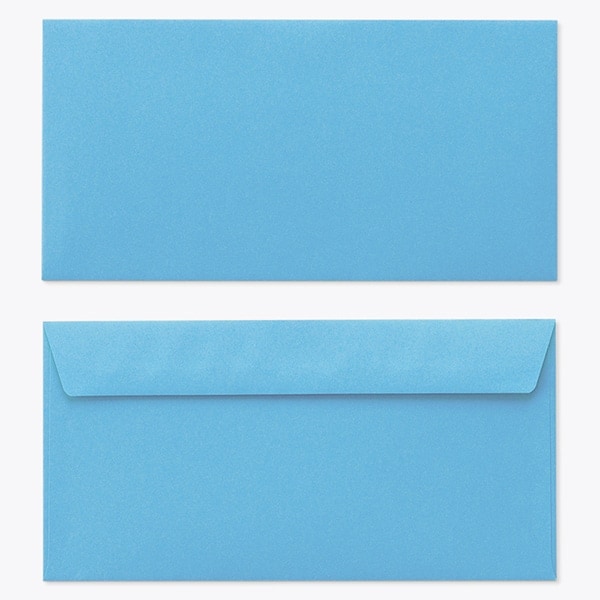 洋長3封筒 FF Kブルー85 枠ナシ 1000枚