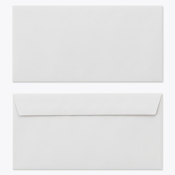 洋長3封筒 FF ECシルバー100 1000枚