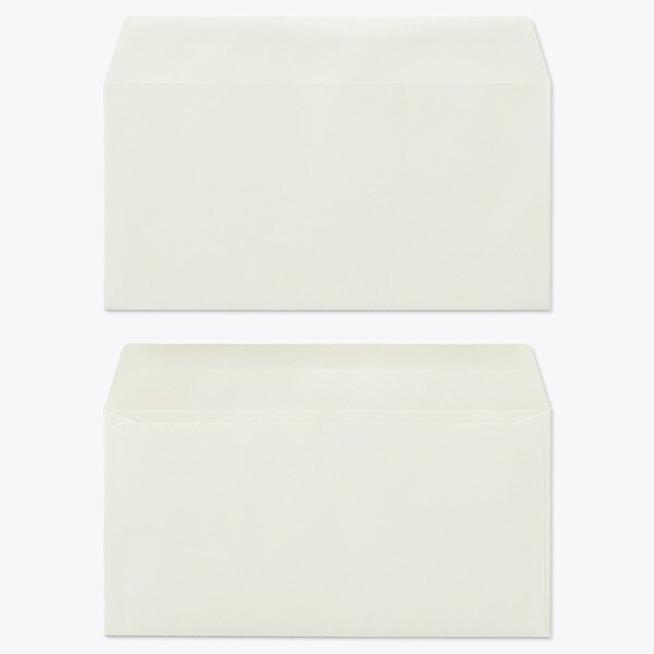 洋長3封筒 ECグレー100 シール 1000枚