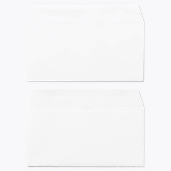 洋長3封筒 ECホワイト100 シール 1000枚