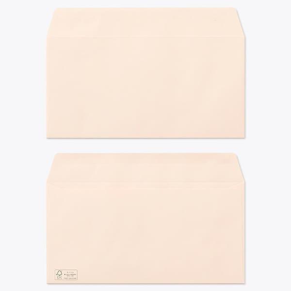 洋長3封筒 FSCロゴ ピンク100 1000枚