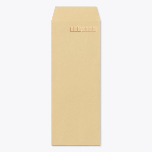 長30封筒 中貼 クラフト50 枠入 1000枚