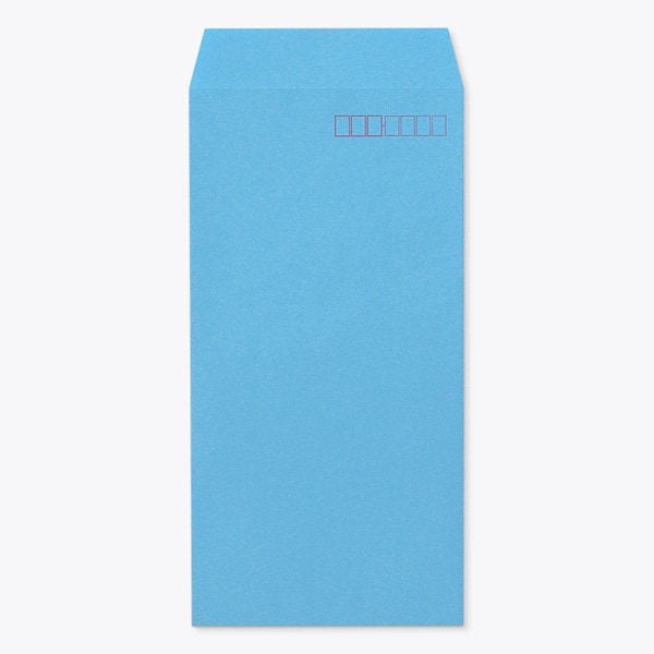 長3封筒 中貼 Kブルー85 枠入 1000枚