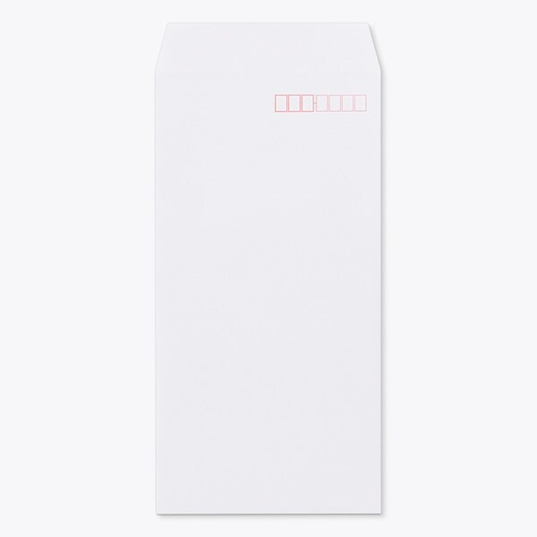 長3封筒 スミ貼 本ケント100 枠入 1000枚