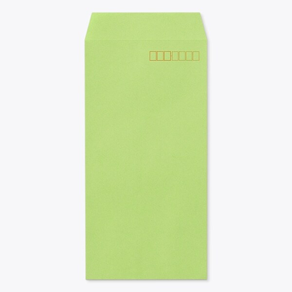 長3封筒 スミ貼 Kグリーン70 枠入 1000枚