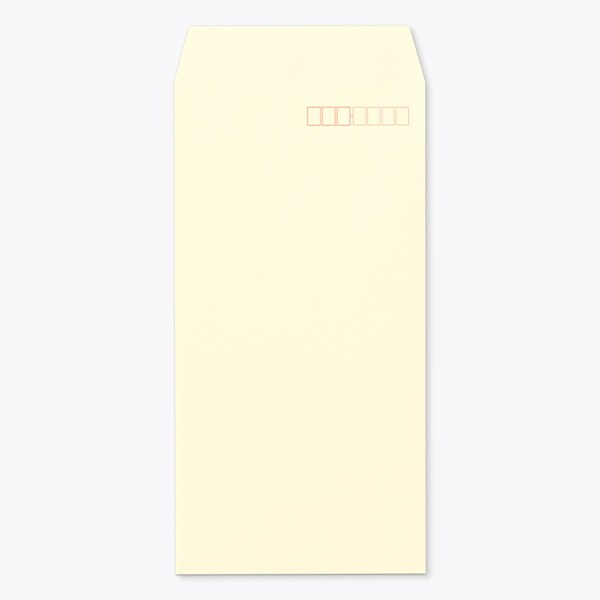 長3封筒 スミ貼 ウスクリーム80 〒 1000枚