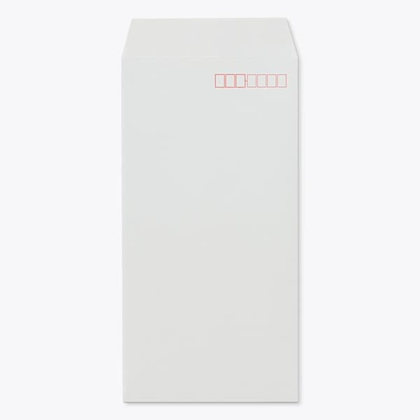 長3封筒 S貼 ECシルバー80 枠入 1000枚