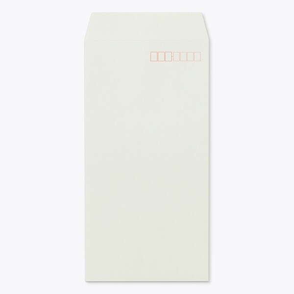 長3封筒 S貼 ECグレー100 枠入 1000枚