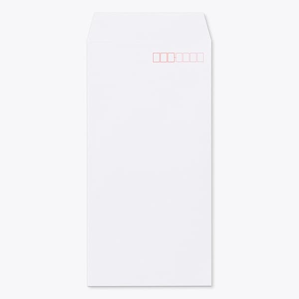 長3封筒 スミ貼 竹ホワイト80 枠入 1000枚