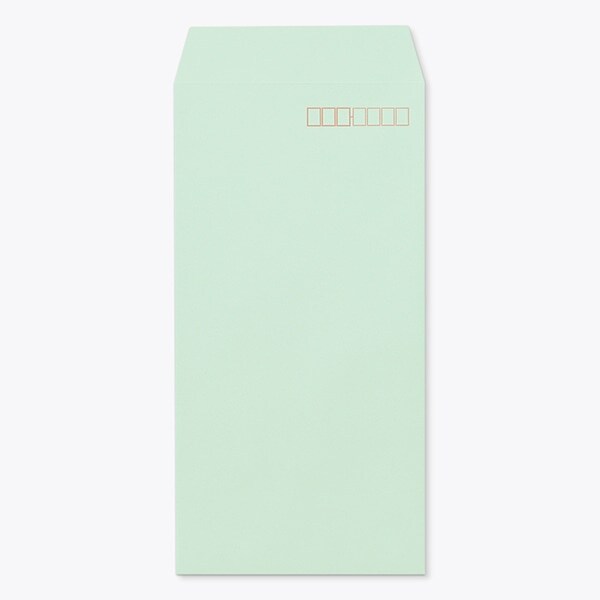 長3封筒 ミエナイグリーン80 枠入 1000枚