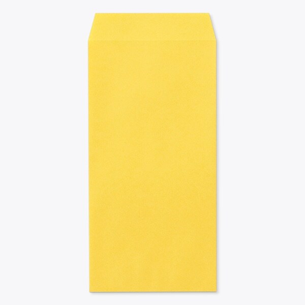 長3封筒 スミ貼 Kイエロー85 1000枚
