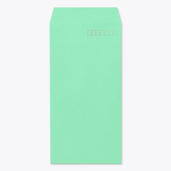 長3封筒 S貼 Kエメラルド85 枠入 1000枚