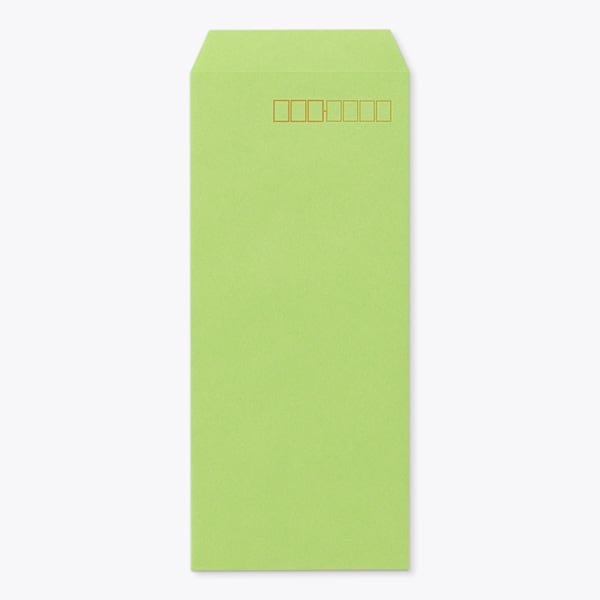 長4封筒 中貼 Kグリーン70 枠入 1000枚
