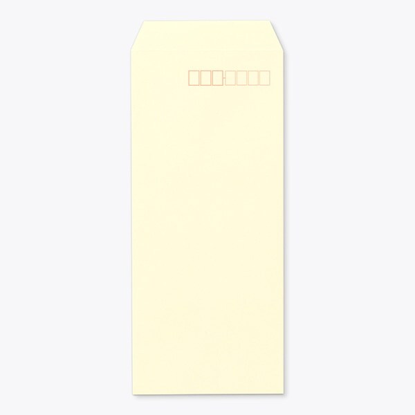 長4封筒 中貼 ECクリーム80 枠入 1000枚