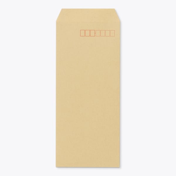 長4封筒 スミ貼 クラフト85 枠入 1000枚