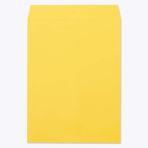 角0封筒 中貼 Kイエロー100 枠ナシ 500枚