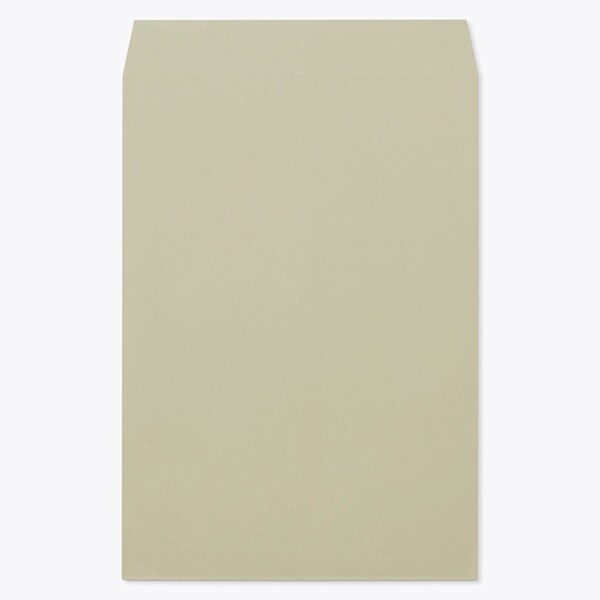 角1封筒 中貼 Kグレー100 枠ナシ 500枚